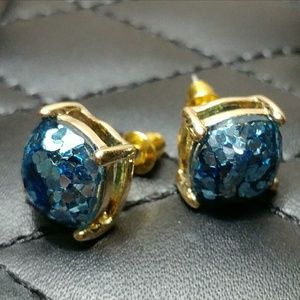 ❤Glitter Earrings Studs Gumdrop Style